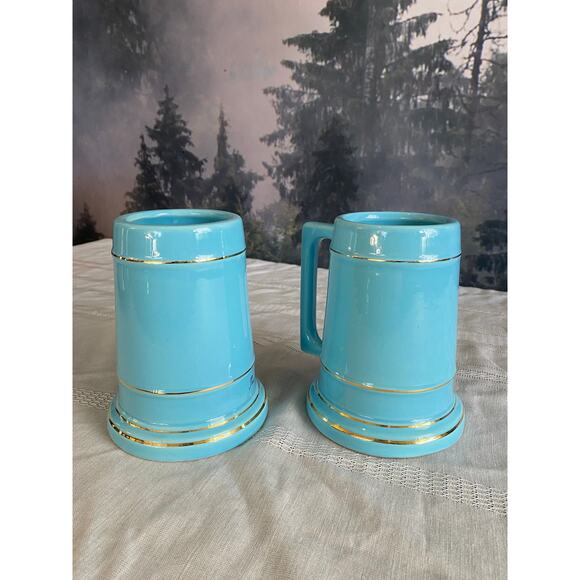 Vintage Penn State University Ceramic Beer Steins – Set of 2 - Picture 5 of 7